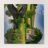 Puzzle Un charmant cottage en pierre (Horizontal)