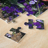 Puzzle Un charmant jardin de fleurs (Côté)