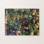 Puzzle Un charmant jardin de fleurs (Horizontal)