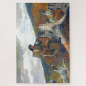 Puzzle Un chasseur et des chiens Winslow Homer Circa 1891 (Vertical)