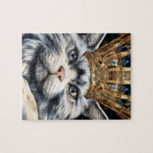 Puzzle Un chat avec une couronne (Horizontal)