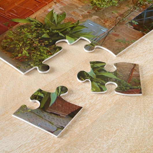 Puzzle Un chat cherche l'entrée chez lui à Pienza, en Ita (Côté)