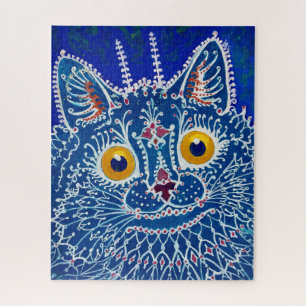 Puzzle Un chat de style gothique par Louis Wain