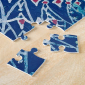 Puzzle Un chat de style gothique par Louis Wain (Côté)