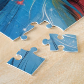 Puzzle Un chat mystique avec une fourrure lumineuse multi (Côté)