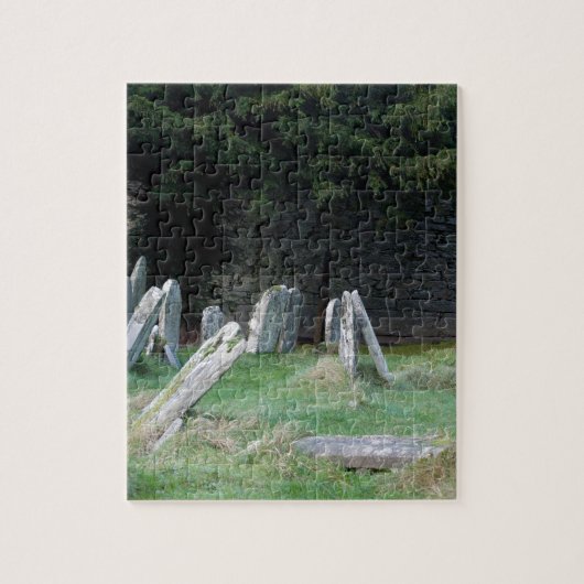 Puzzle Un cimetière irlandais (Vertical)