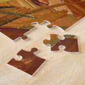 Puzzle Un cochon mignon dans une ferme boueuse (Côté)