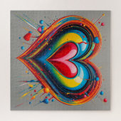 Puzzle Un coeur éclatant (Horizontal)