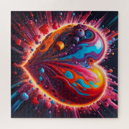 Puzzle Un coeur en pulsation (Horizontal)