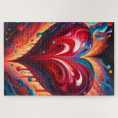 Puzzle Un coeur qui fond (Horizontal)