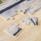 Puzzle Un colvert se repose sur le quai (Côté)