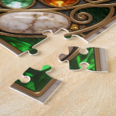 Puzzle Un coq éthéré (Côté)