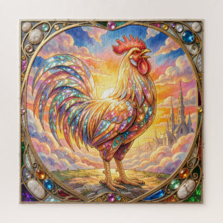 Puzzle Un coq éthéré