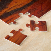 Puzzle Un Coucher De Soleil Orange Brillant, Par Gary Pol (Côté)