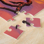 Puzzle Un coucher de soleil tropical à couper le souffle (Côté)