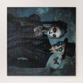Puzzle Un couple gothique aux yeux brillants (Horizontal)