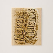 Puzzle Un Currier et Ives Joyeux Noël (Vertical)