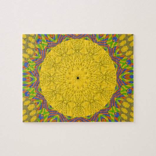 Puzzle Un décor doré incomparable. (Horizontal)