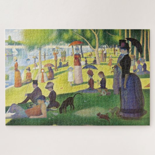 Puzzle Un dimanche à La Grande Jatte par Georges Seurat (Horizontal)