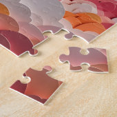Puzzle Un dragon en origami (Côté)