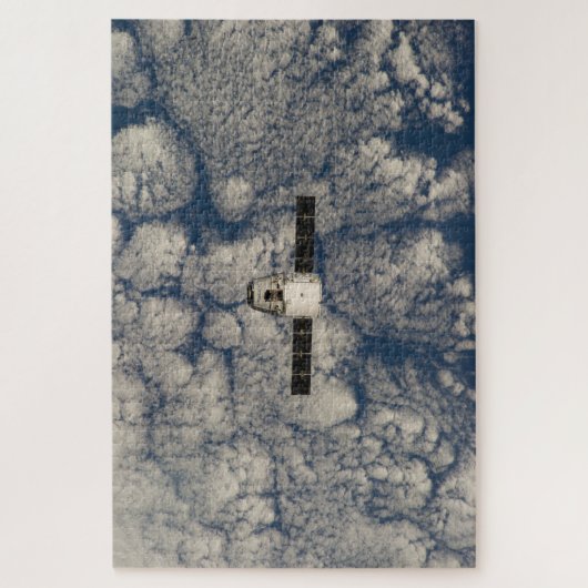 Puzzle Un dragon SpaceX dans les nuages (Vertical)