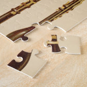 Puzzle Un dulcian, un hautbois, un basson, un caccia de (Côté)