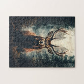 Puzzle Un élan spectaculaire dans les bois (Horizontal)