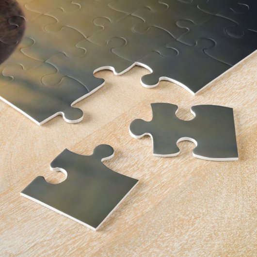 Puzzle Un éléphant africain proche (Côté)