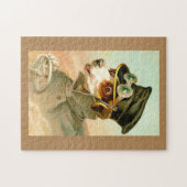 Puzzle Un entraînement de chien (Horizontal)