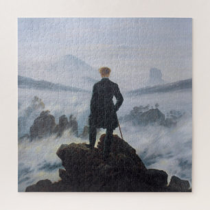 Puzzle Un errant au-dessus de la mer de brouillard
