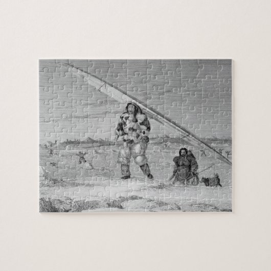 Puzzle Un Eskimaux d'Igloolik, portant un jacke (Horizontal)
