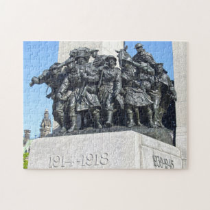 Puzzle Un et deux monuments de la première guerre mondial