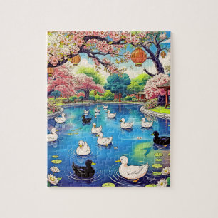 Puzzle Un étang serein