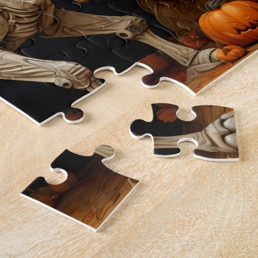 Puzzle Un fantôme à dos de chameau (Côté)