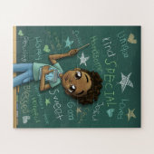 Puzzle Un garçon afro-américain avec des humiliations (Horizontal)