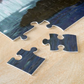 Puzzle Un glacier rencontre la mer (Côté)