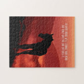 Puzzle Un Grand Cheval Avec Changement D'Esprit (Horizontal)