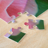 Puzzle Un Grand Rose Simple Rose Rose Rose Élevé (Côté)