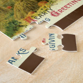 Puzzle Un grand Thanksgiving ; Corn indien et Haystaches (Côté)