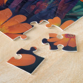 Puzzle Un hibou psychédélique (Côté)