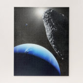 Puzzle Un Hippocamp de la minuscule lune de Neptune. (Vertical)