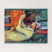 Puzzle Un homme boit du café, (Horizontal)