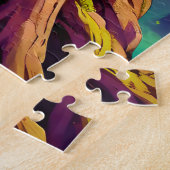 Puzzle Un homme dans un arbre (Côté)