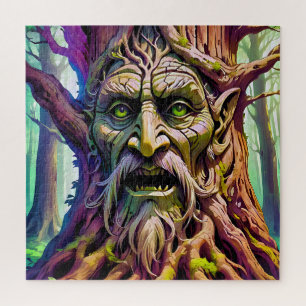 Puzzle Un homme dans un arbre