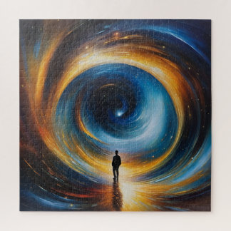 Puzzle Un homme en mouvement