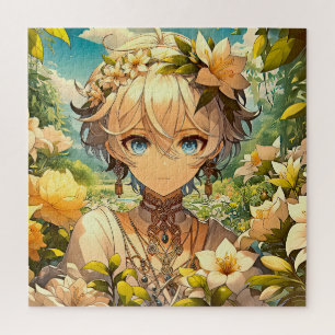 Puzzle Un jardin magique