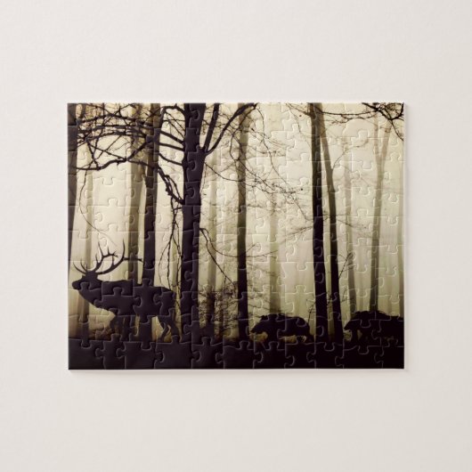 Puzzle Un jeu de suivre le leader (Horizontal)