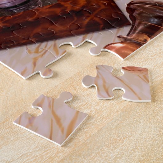 Puzzle Un jeu d'échecs (Côté)