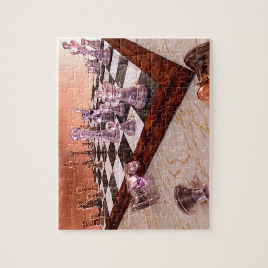 Puzzle Un jeu d'échecs (Vertical)