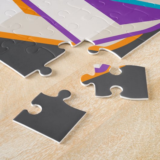 Puzzle Un joli bouquineur avec un design enfant pomme (Côté)